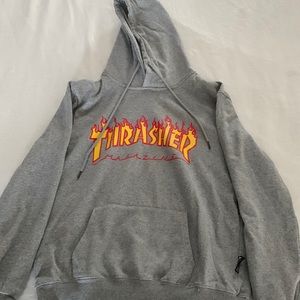 Gray Thrasher Hoodie